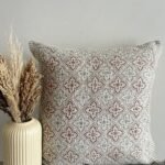 Jaipur Tile Hand Block Print Pillow Cover