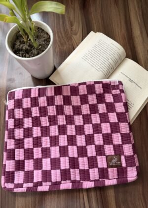 Berry Check Laptop Sleeve