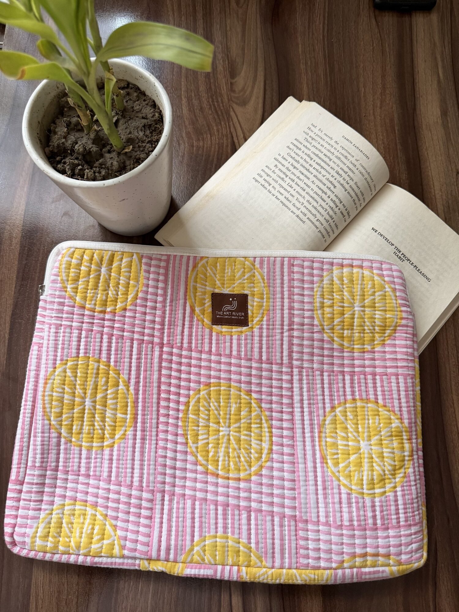 Pink Citrus Laptop Sleeve